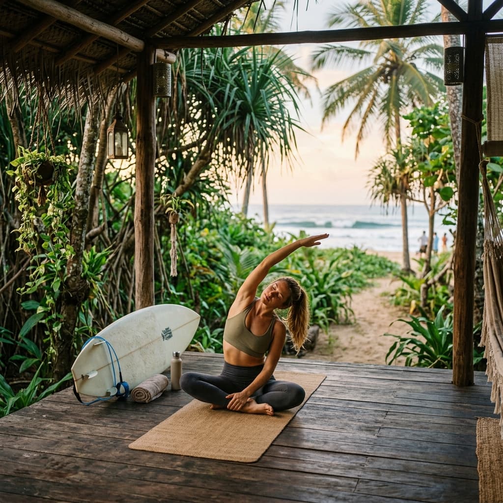 Arugam Bay Yoga and Surfing Fusion Retreats
