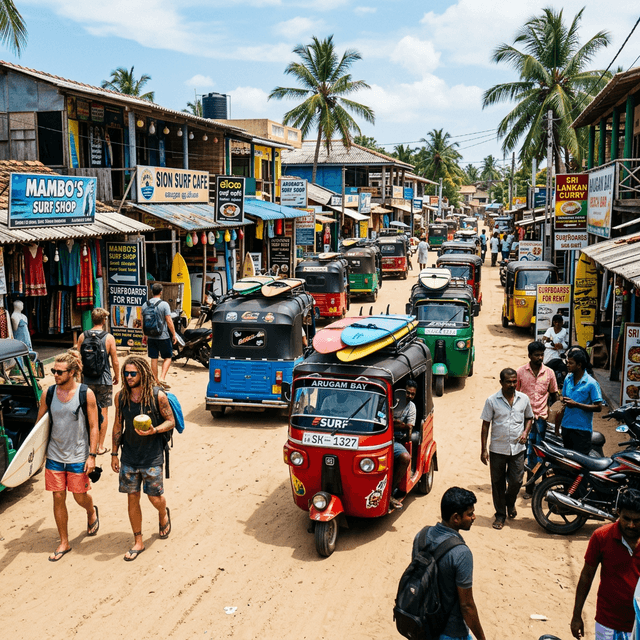beginner surf spots Arugam Bay