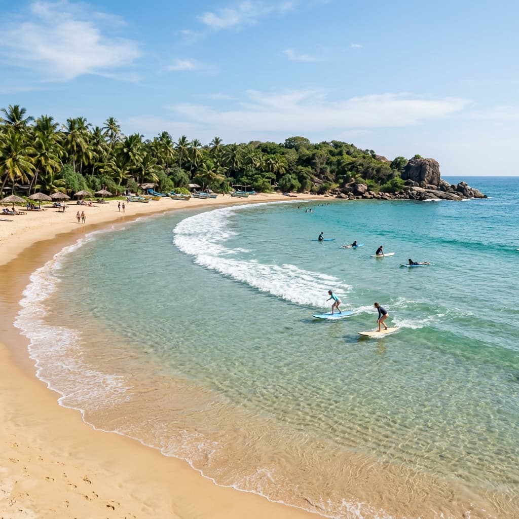Where Are the Best Beginner Surf Spots in Arugam Bay?