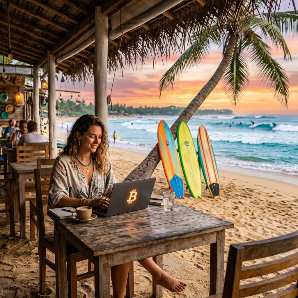 How to Book a Surf Camp in Sri Lanka with Bitcoin & Crypto ₿