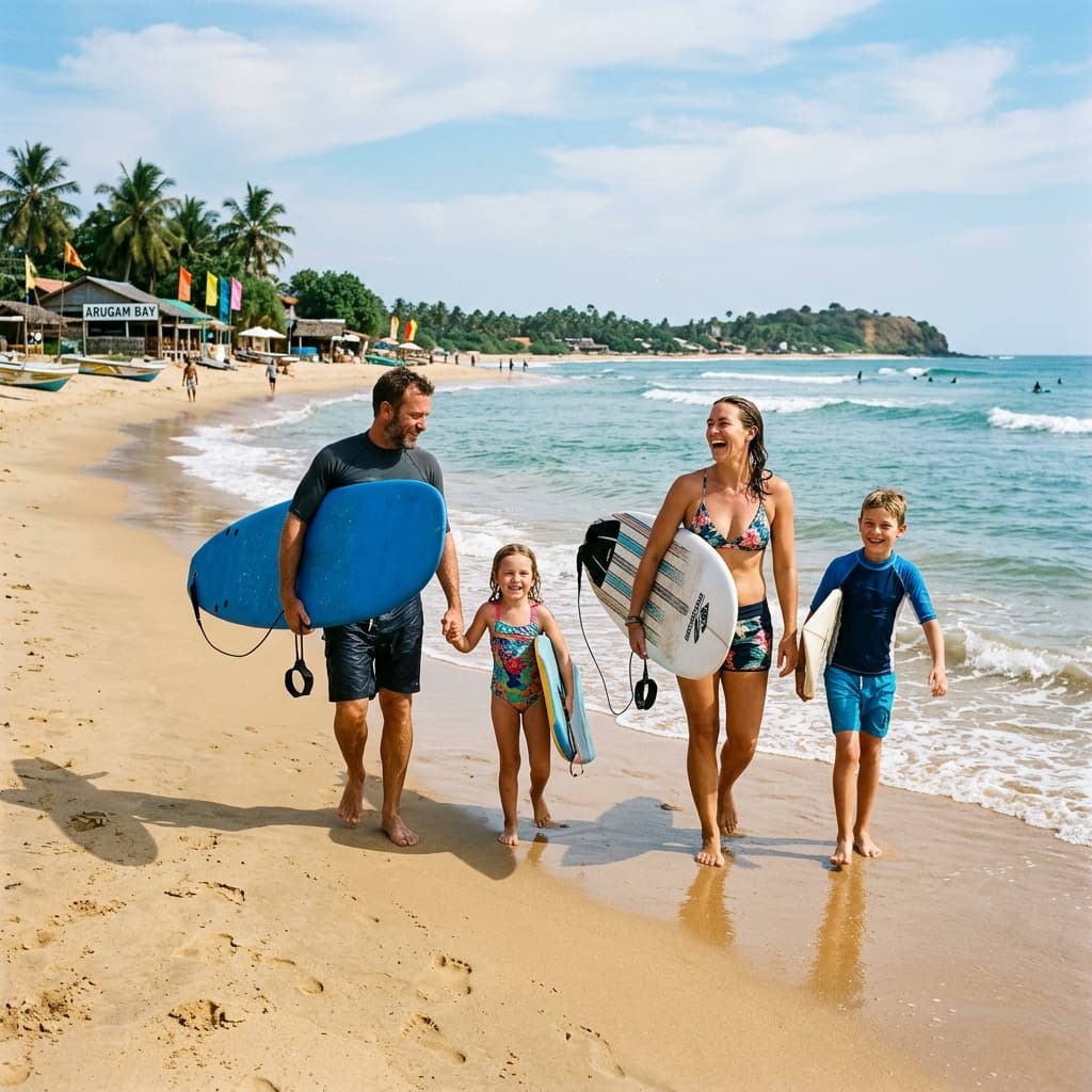 Family surf holidays Arugam Bay: 2026 Guide