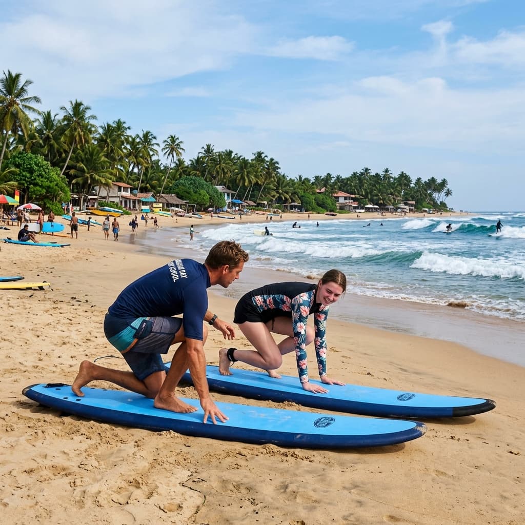 What to Expect During Your First Surf Lesson in Arugam Bay