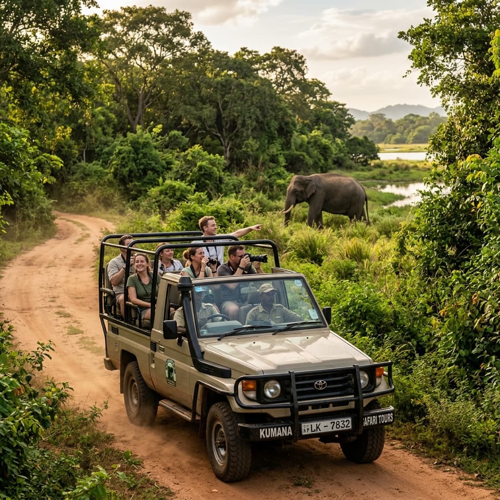 Kumana Jeep Safari in Arugam Bay