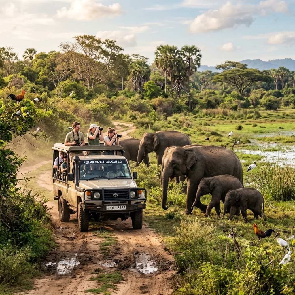 Kumana National Park Safari: The Best Arugam Bay Day Trip